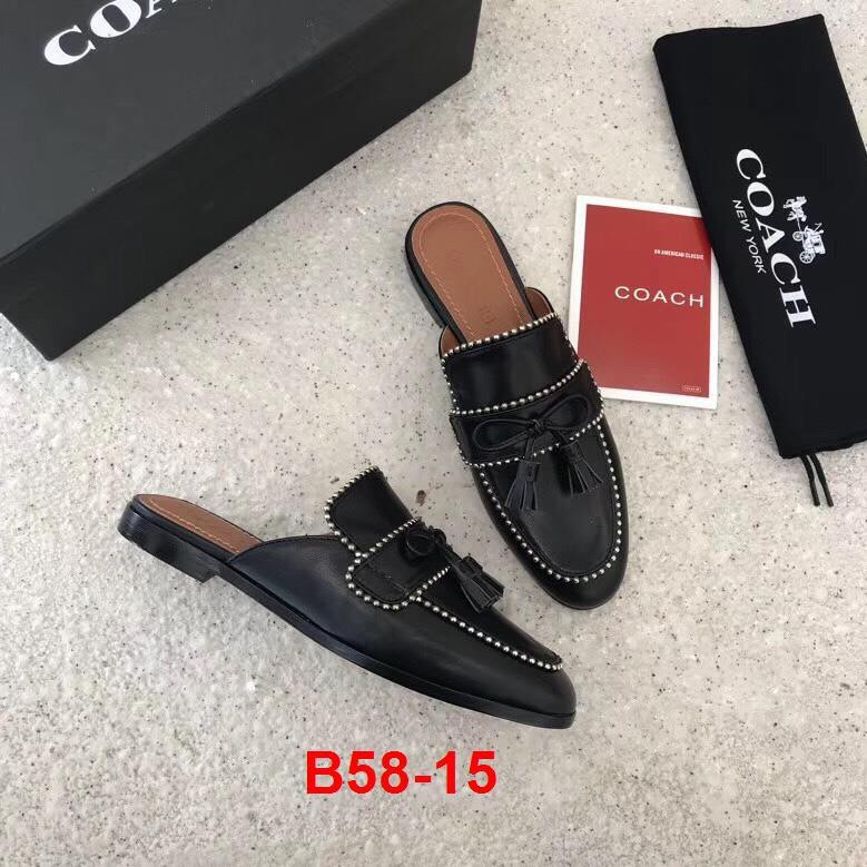 [ giayhoanang.vn ] B58-15 Coach dép sục bệt siêu cấp ( ORDER 1 TUẦN )