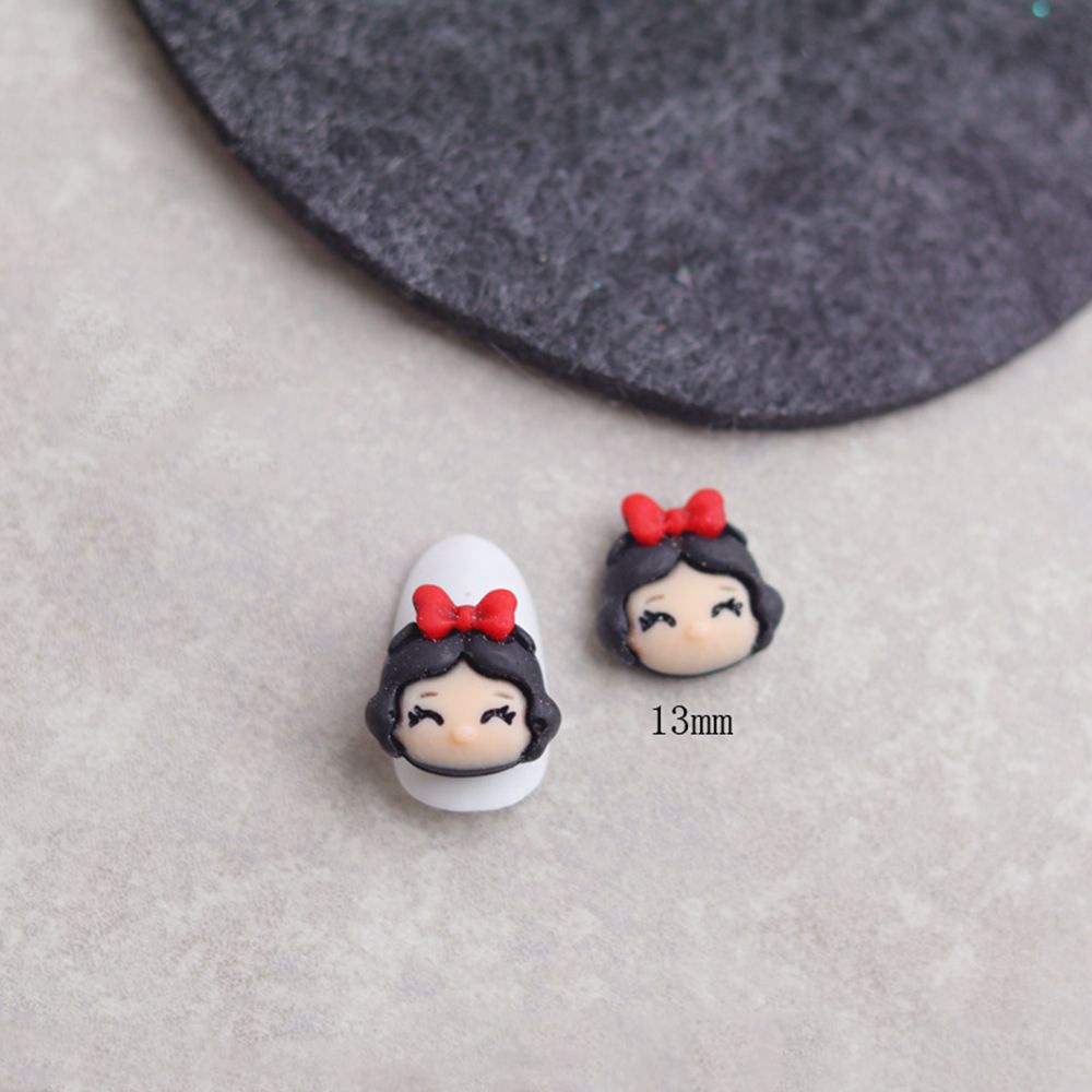 [Hàng mới về] Phụ kiện trang trí móng tay hình đầu chuột mickey 3d dễ thương