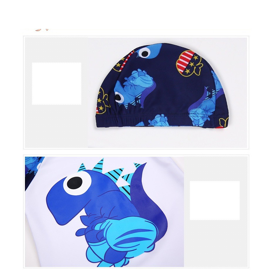 Đồ bơi bé trai + nón bơi