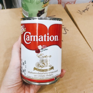 Sữa tươi béo Carnation hộp 385g hàng Thái