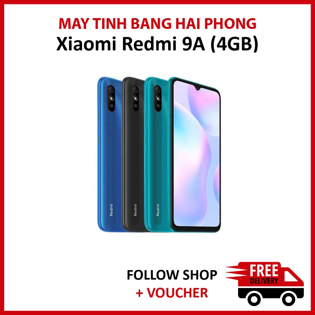 Điện thoại Xiaomi Redmi 9A, màn hình khủng pin trâu