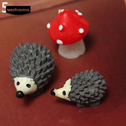 Set 3 tượng mini trang trí chậu hoa/tiểu cảnh/cây cảnh tự làm thủ công