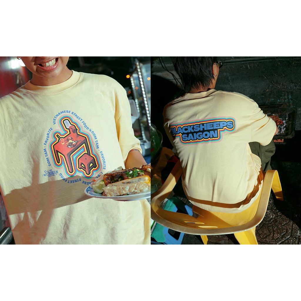 Áo Thun tay ngắn BLACKSHEEPS aka 'CƠM SƯỜN' SS TEE