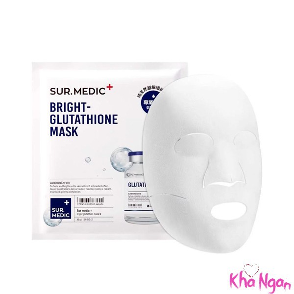 MẶT NẠ TRẮNG DA NEOGEN SUR MEDIC BRIGHT GLUTATHIONE MASK