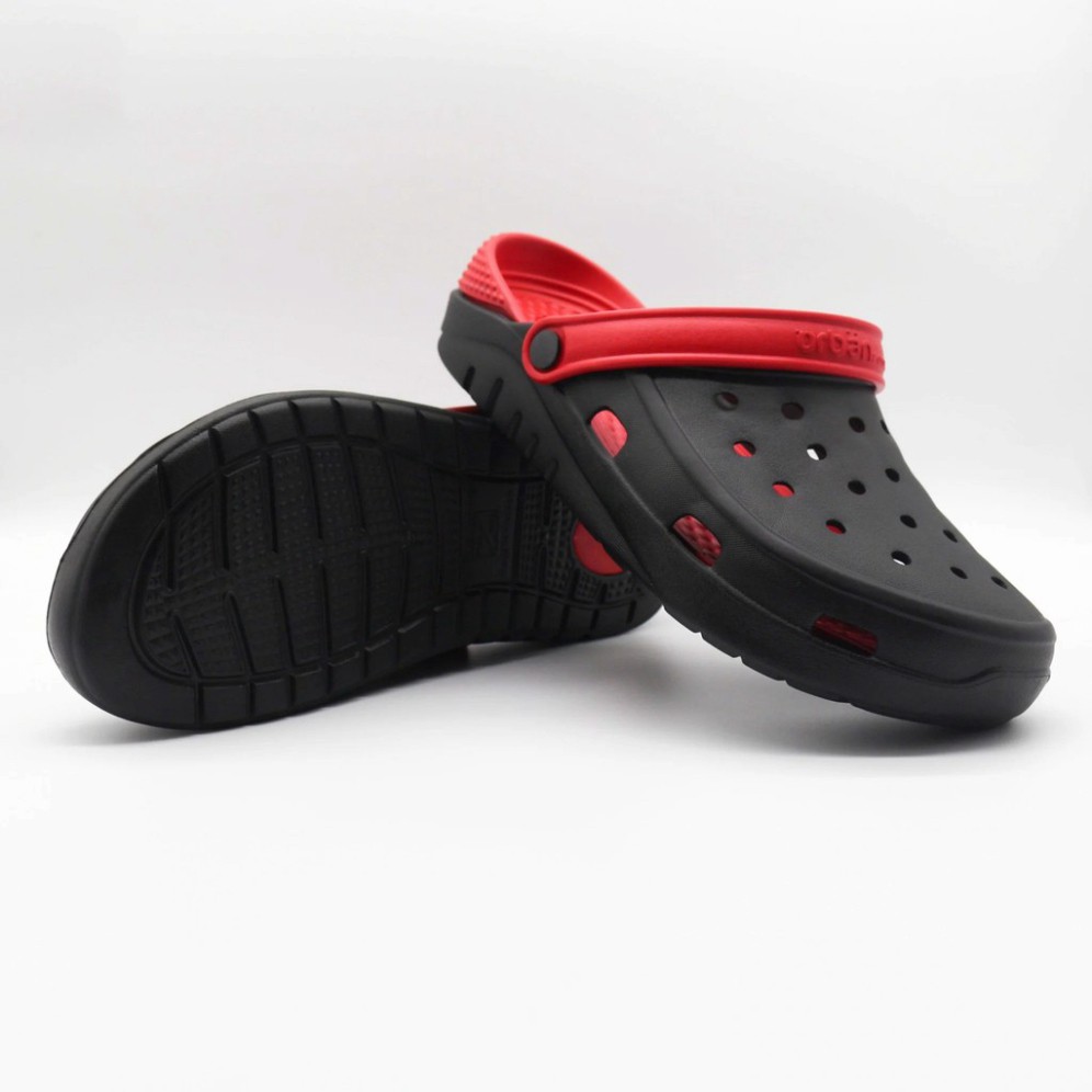 [HOT] DÉP SỤC EVA FYLON SIÊU NHẸ, CHỐNG NƯỚC - ĐEN LÒNG ĐỎ