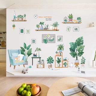 Decal dán tường Không gian xanh số 2