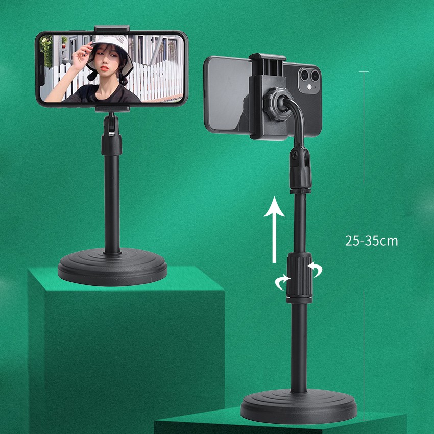 Giá đỡ điện thoại để bàn điện thoại di động giá livestream cho iPhone ipad pro mini Samsung Xiaomi Tablet PK10 Piman | BigBuy360 - bigbuy360.vn