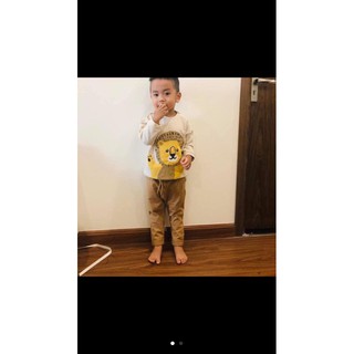 Bộ nỉ sư tử HM cho bé trai
