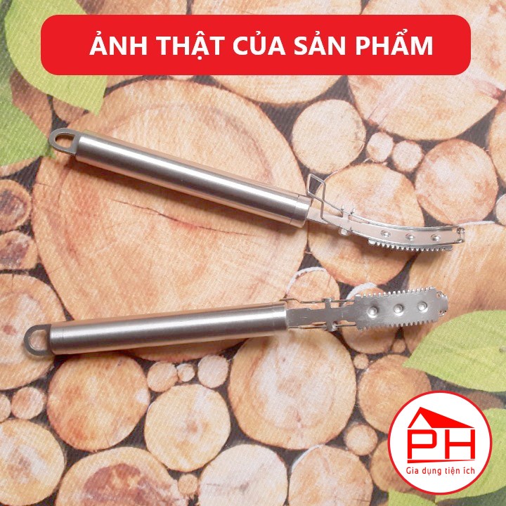 Dụng cụ CẠO LÔNG HEO INOX siêu bền làm sạch lông lơn chân giò gia súc gia cầm dễ dàng tiện lợi - Gia dụng Phước Hòa