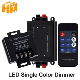 Bộ công tắc điều khiển độ sáng đèn led 11 phím tiện dụng rf 12v 24v