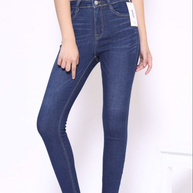 Jean dáng Skin chỉ nổi HM