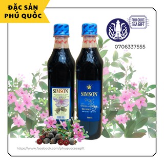 Simson mật sim rừng 500ml (Chai nhựa) - Đặc Sản Phú Quốc