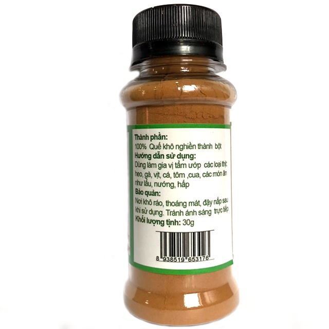Bột Quế Tgfoods Hũ 30g, Gia Vị Cho Món Ăn Ngon