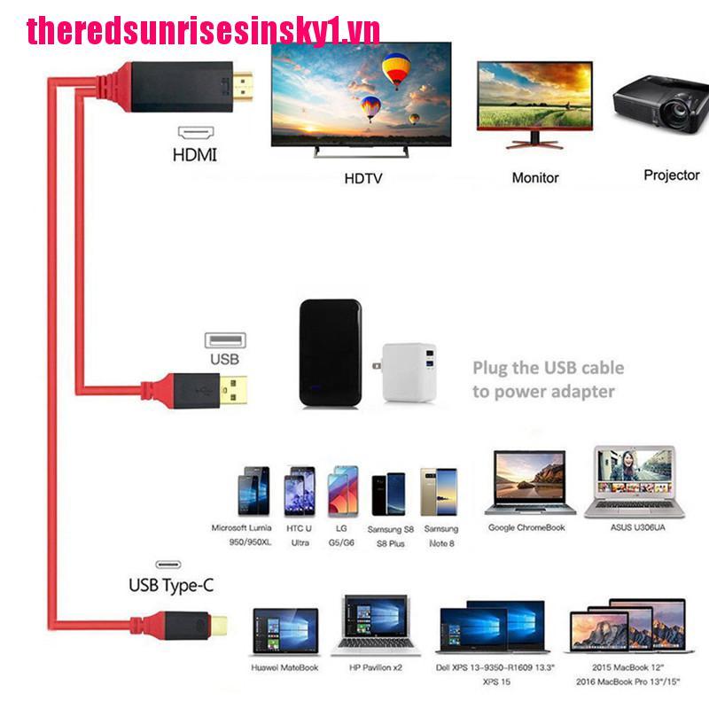 (3C) Giắc Chuyển Đổi Từ Type-C Sang Hdmi Hd Usb 3.1 Sang Hdmi 4k Hd