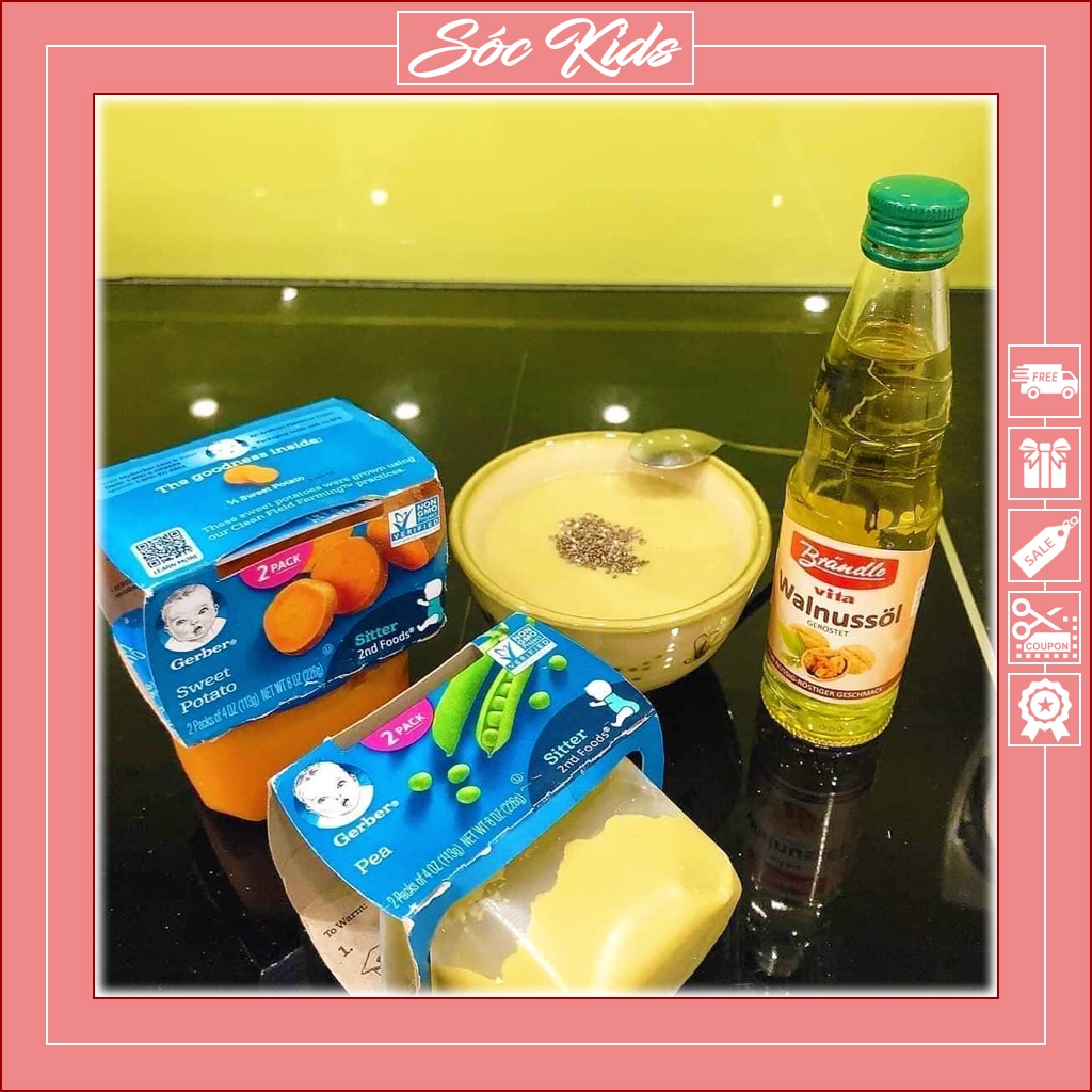 Dầu Óc Chó Brandle Vita Walnussol Cho Bé Ăn Dặm  - CHUẨN ĐỨC | DATE 2022 | MẪU MỚI | 100ml | SÓC KIDS