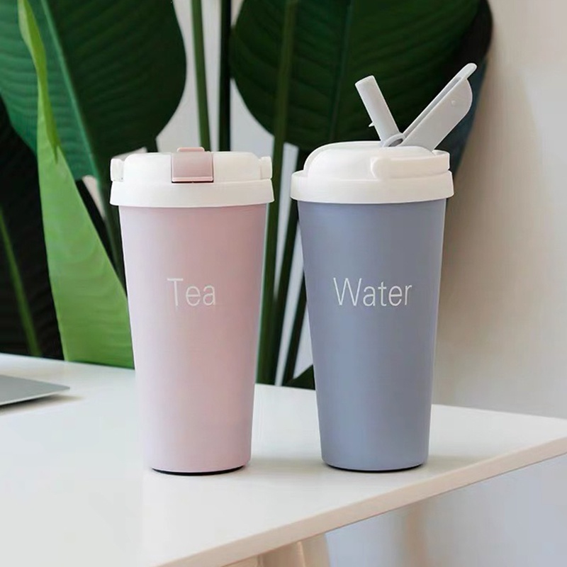 Bình giữ nhiệt BINCOO thể tích 500ML có ống hút đi kèm, quai xách, phù hợp uống trà, cafe,không đổ mồ hôi (BN03)