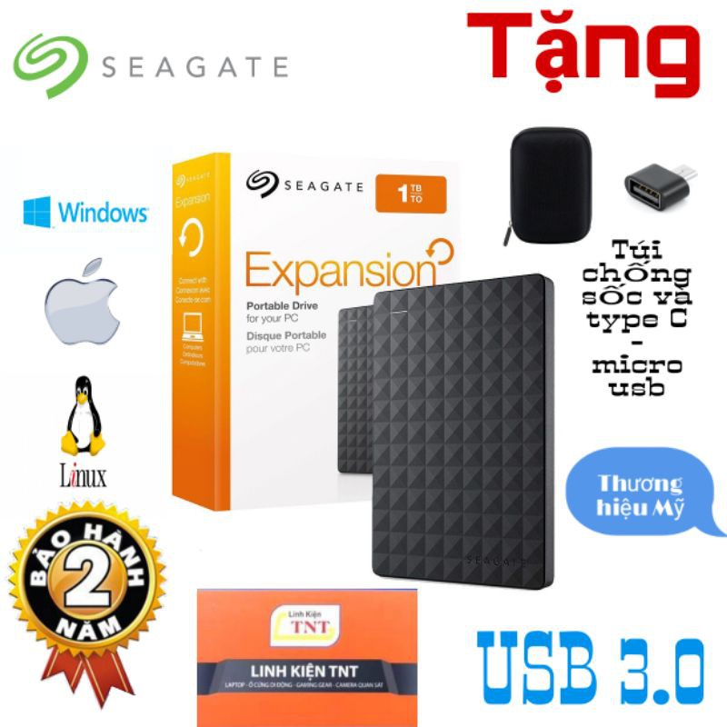 Ổ cứng di dộng 160gb/250gb/320gb/500gb/750gb/1tb-Bảo hành 24 tháng