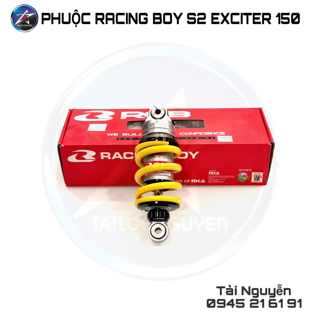 PHUỘC RACINGBOY EXCITER 135/EXCITER150 MẪU S2 CÓ TĂNG CHỈNH