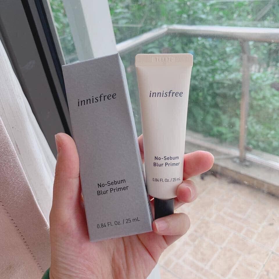 KEM LÓT KIỀM DẦU VÀ SE KHÍT LỖ CHÂN LÔNG INNISFREE NO SEBUM PRIMER 25ML CHÍNH HÃNG - 3954