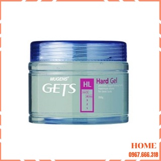 Gel Mugens Super Hard, gel vuốt tóc siêu cứng