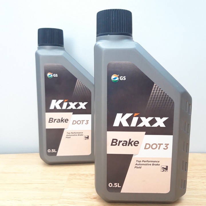 Dầu Thắng Phanh KIXX Brake DOT-3 500ml - HIBUAUTO