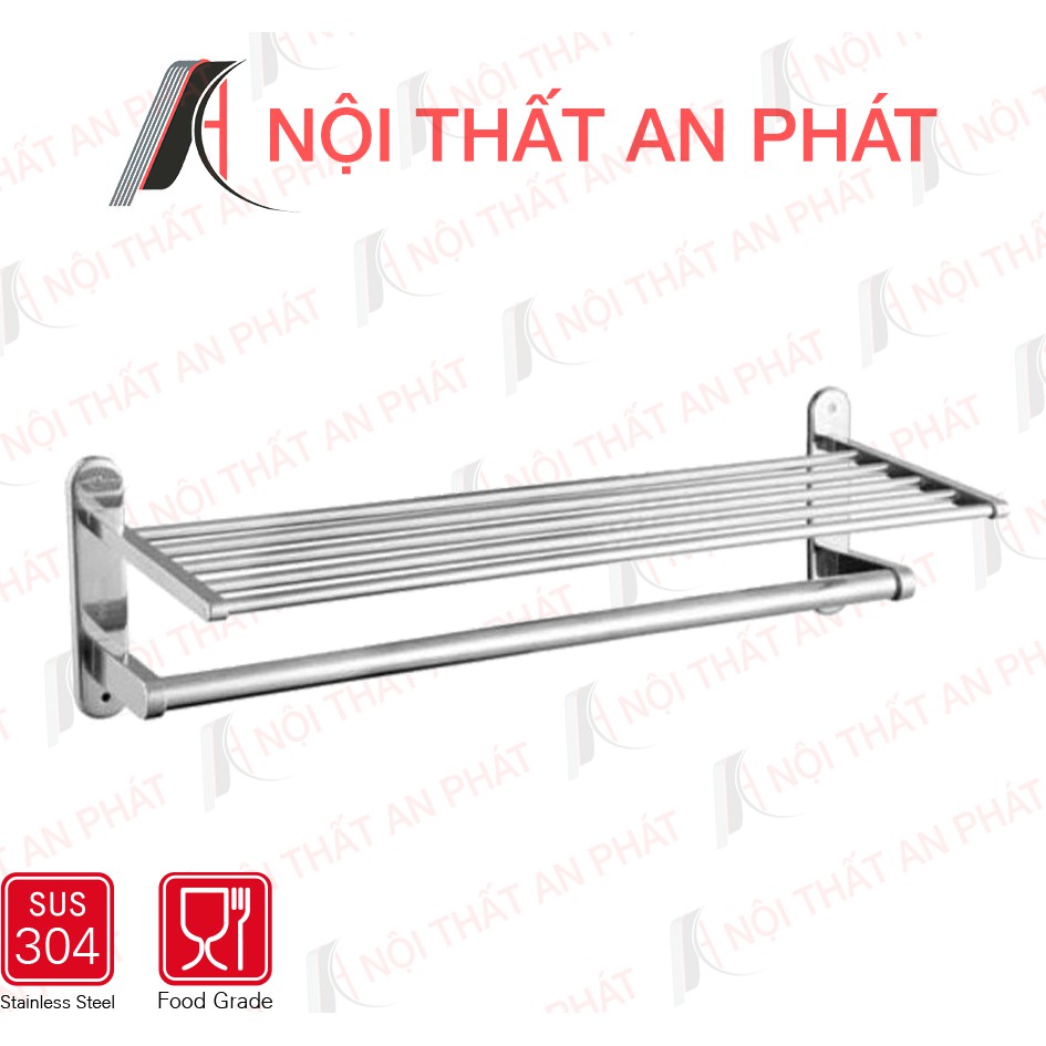 kệ vắt khăn nhà tắm đa năng  giá treo khăn tắm cao cấp inox 304 . MK 4