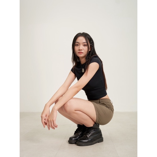 ZIP LONG SKIRT - Váy phối dây kéo dáng dài  - Whitelies Shop