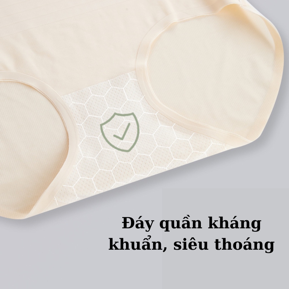 Quần nịt bụng giảm mỡ sau sinh, Đai nịt bụng su ôm body, không lộ viền chống cuộn SAVILL N7777
