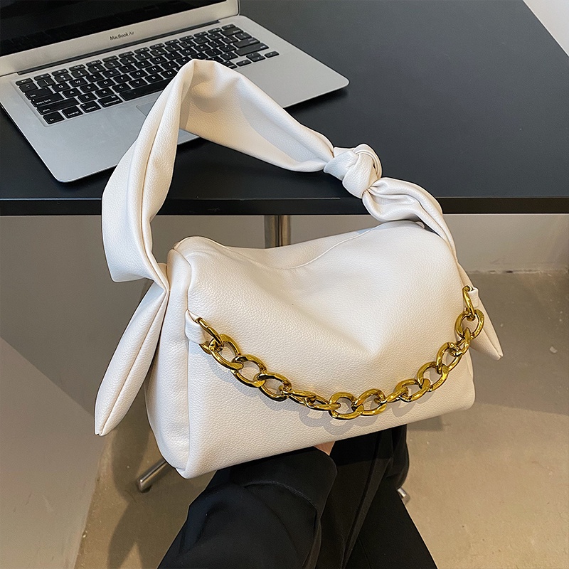 IELGY Túi Đeo Vai Màu Trơn Dễ Phối Đồ Thời Trang Cao Cấp Cho Nữ