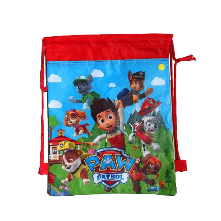 Ba Lô Rút Dây Hình Hoạt Hình Paw Patrol Cho Bé