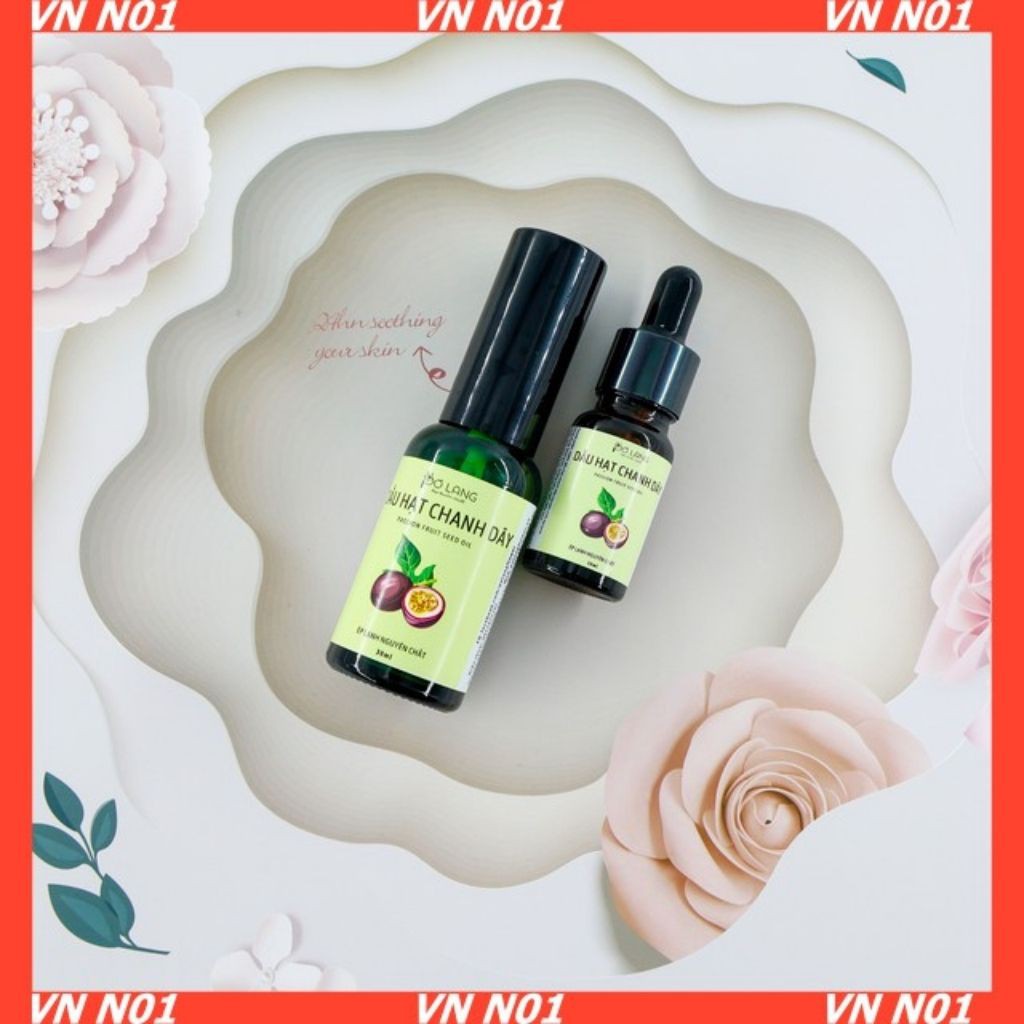 DẦU HẠT CHANH DÂY ÉP LẠNH PƠ LANG NGUYÊN CHẤT TỰ NHIÊN 10/30 ml