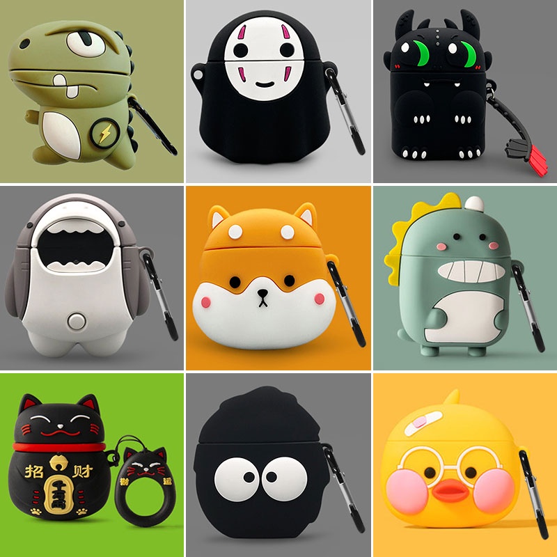 Vỏ ốp case bảo vệ bao đựng Redmi Buds 3 Pro Airdots 3pro TWS tai nghe không dây bluetooth cute hoạt hình anime silicon chống va đập