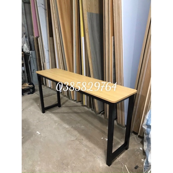 Bàn dài 1m6x 40 bo góc