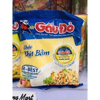 Combo 10 Gói Cháo Gấu Đỏ Ăn Liền Gói 50g x 10 gói