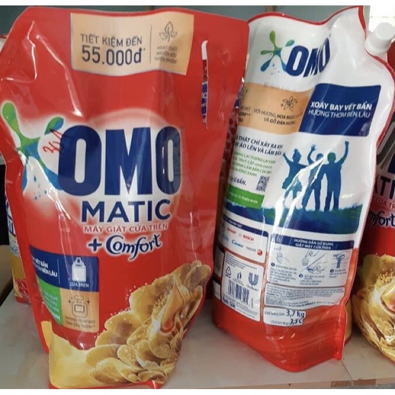 NƯỚC GIẶT OMO MATIC COMFORT TINH DẦU THƠM