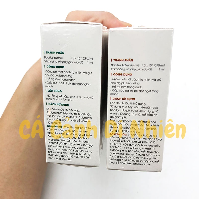Vi Sinh KOIKA BAC+ Clear PSB Tăng giảm PH cho hồ cá cảnh chai 30ML