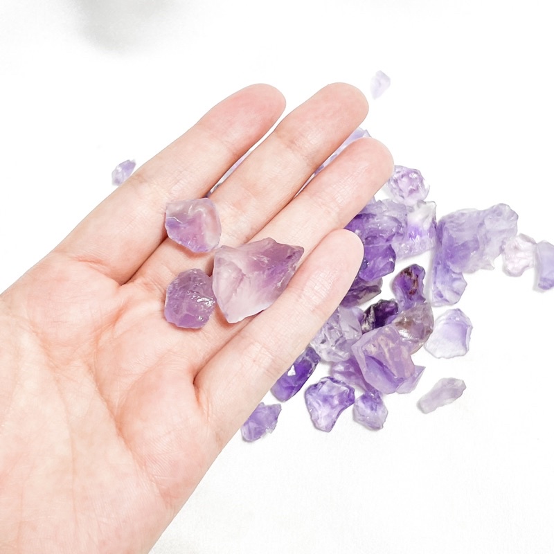 AMETHYST NHẠT ĐỘ TRONG CAO LÀM HANDMADE