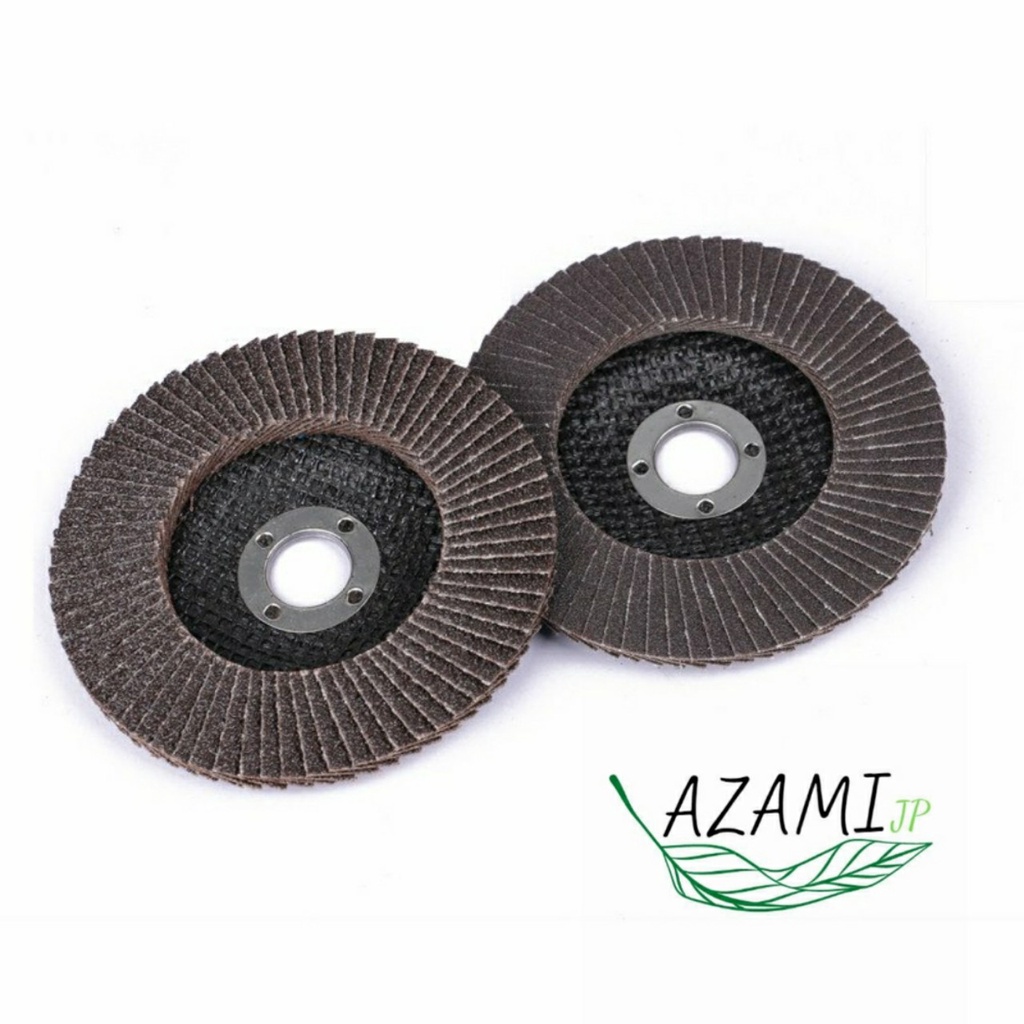 Đĩa Nhám Xếp 100mm, Đá Ráp Xếp Nắp Sắt Dùng Cho Máy Mài Cầm Tay Chất Lượng Giá Tốt