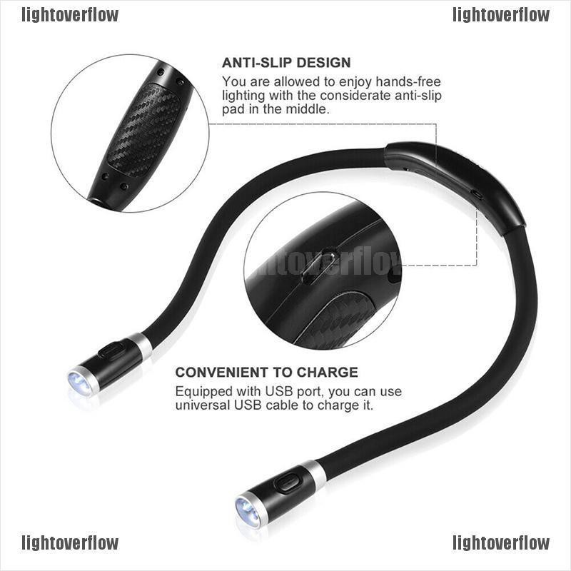 Đèn Led Đọc Sách Đeo Cổ Tiện Dụng Và Bền