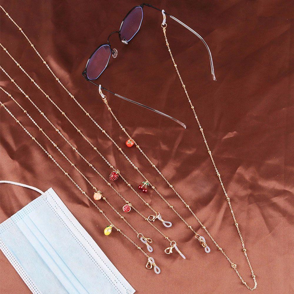 Dây Đeo Mắt Kính Thời Trang|Dây Chuyền Bohemia Hạt Kim Loại Nhiều Màu Sắc