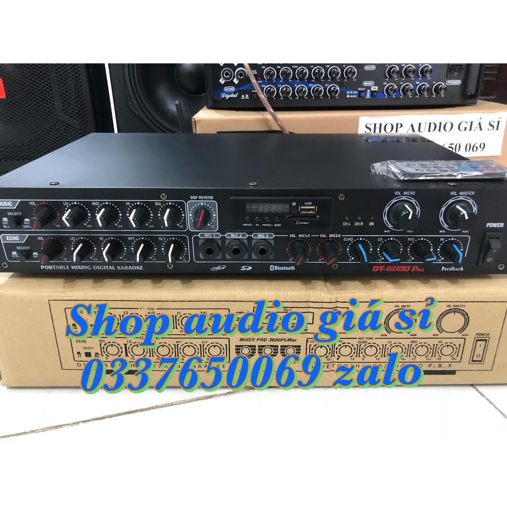 vang cơ reverb DT 6000 bluetooth chuyên karaoke nghe nhạc giá tại kho lh 0337650069 zaloo giá tại kho