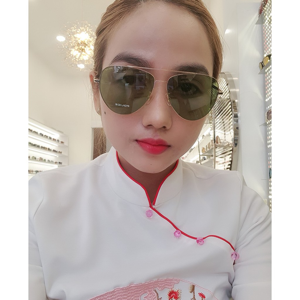 Kính mát chính hãng Police SPLB87J màu sắc thời trang, thiết kế dễ đeo bảo vệ mắt
