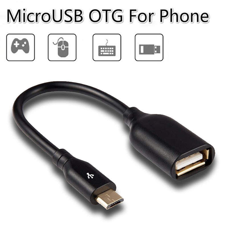 Cáp chuyển đổi OTG đầu Micro USB sang đầu USB OTG cho điện thoại Android