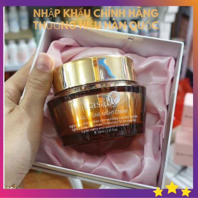 [MỸ PHẨM CAO CẤP] Kem Dưỡng Tái Tạo Da Mặt Toàn Thân Chuyên Sâu Ban Đêm Thương Hiệu Hàn Quốc Lasally | BigBuy360 - bigbuy360.vn