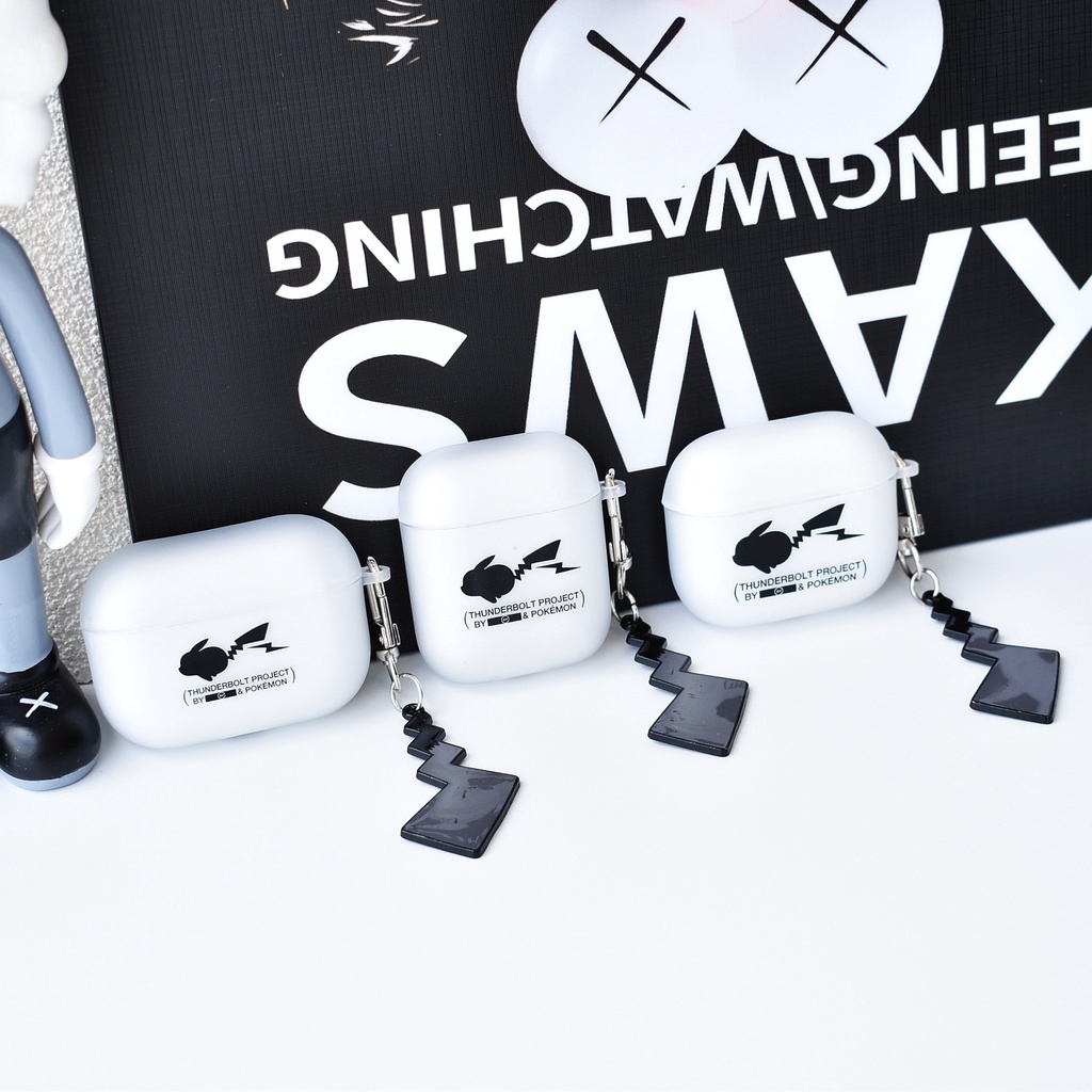 Vỏ Bảo Vệ Hộp Sạc Tai Nghe Airpods 3 Pro 2 3 Họa Tiết Hoạt Hình Pikachu Dễ Thương Ốp