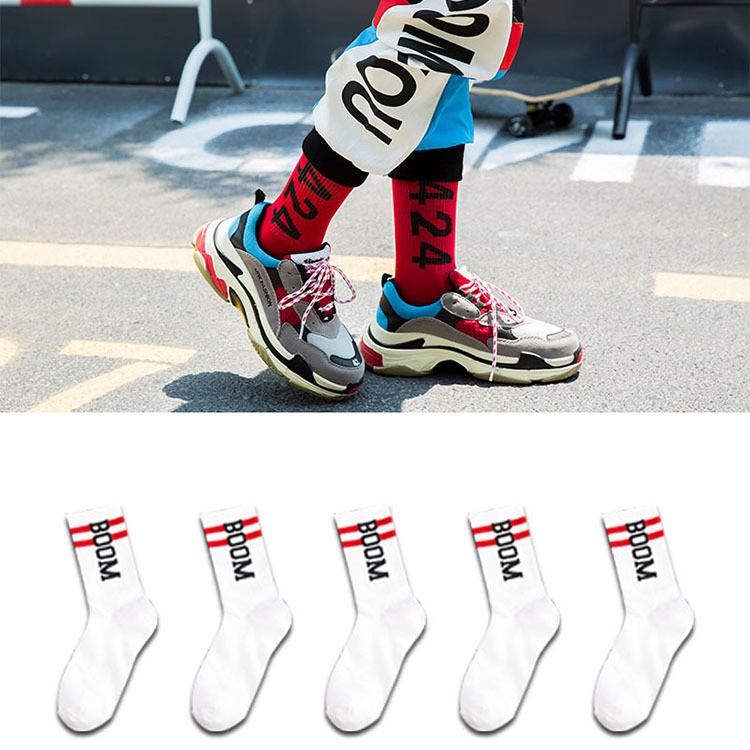 Tất Nam Nữ Cổ Cao Tia Điện Cực Chất M72