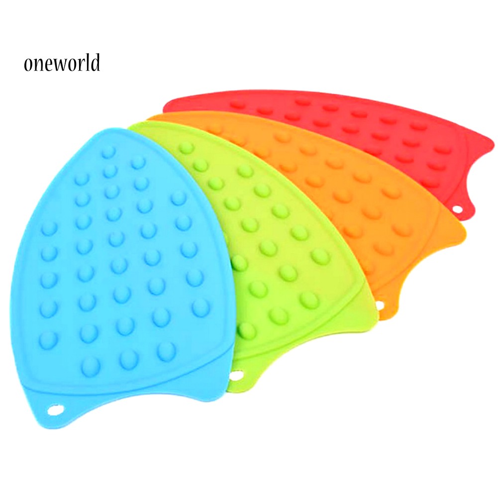 Ow☀Đế Lót Bàn Ủi Bằng Silicon Cách Nhiệt Chống Trượt Tiện Dụng Cho Gia Đình Giá Đỡ