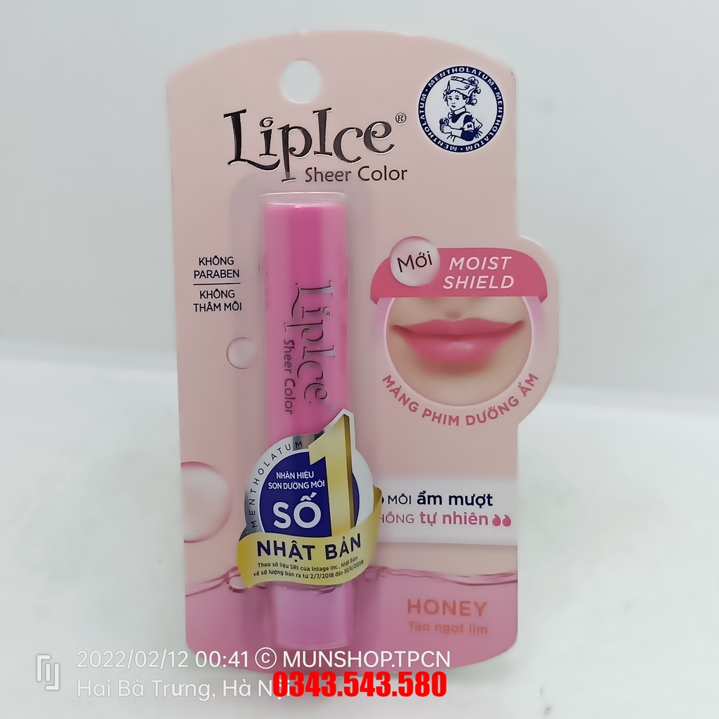 Son dưỡng có màu tự nhiên LipIce Sheer Color - Son dưỡng số 1 Nhật Bản