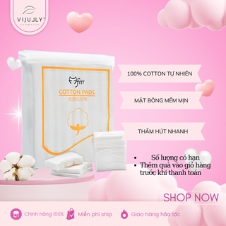 Bông tẩy trang 3 lớp Cotton Pads (Túi 222 miếng)