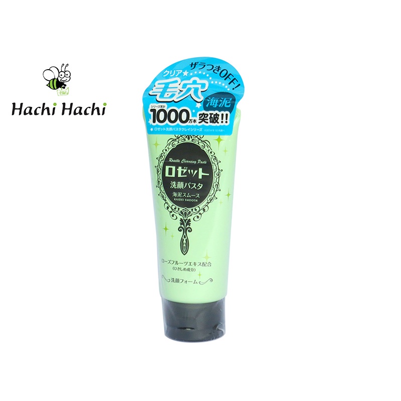Sữa rửa mặt bùn khoáng giúp thu nhỏ lỗ chân lông Rosette 120g - Hachi Hachi Japan Shop